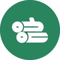 Log Creative Icon Design vector