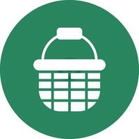 Basket Creative Icon Design vector