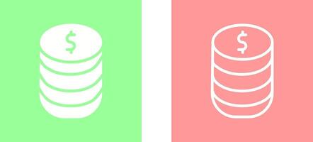 Stack Of Coins Vector Icon