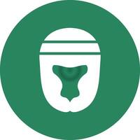 Helmet Creative Icon Design vector