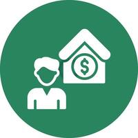 Broker Dealer Creative Icon Design vector