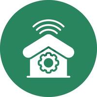 Home Automation Creative Icon Design vector