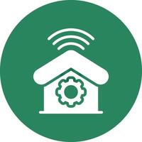 Home Automation Creative Icon Design vector