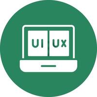 Ui Ux Creative Icon Design vector