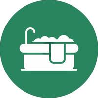 Bathtub Creative Icon Design vector