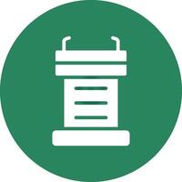 Tribune Creative Icon Design vector