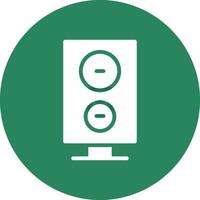 Speaker Creative Icon Design vector