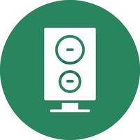 Speaker Creative Icon Design vector