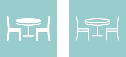 Dining Table Vector Icon