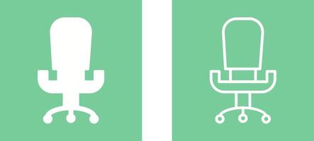 Office Chair III Vector Icon