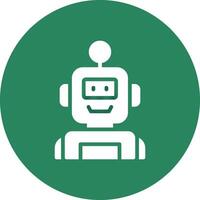 Bot Creative Icon Design vector