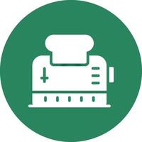 Toaster Creative Icon Design vector