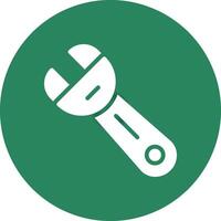 Wrench Creative Icon Design vector