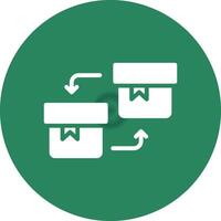 Replacement Creative Icon Design vector