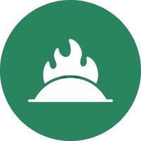 Incineration Creative Icon Design vector