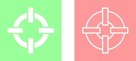 Float Vector Icon