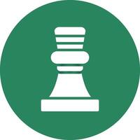 Chess Game Creative Icon Design vector