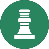 Chess Game Creative Icon Design vector