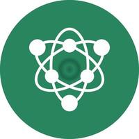 Atom Creative Icon Design vector