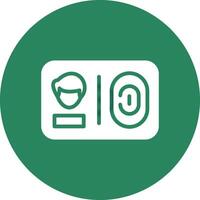 Smart Card Creative Icon Design vector