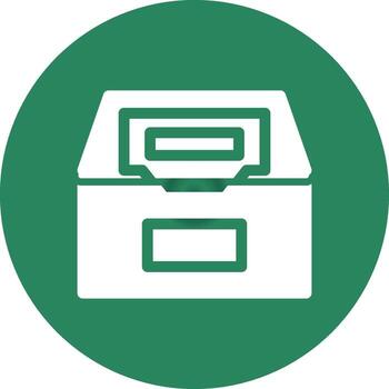 Files Box Creative Icon Design vector