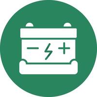 Battery Creative Icon Design vector