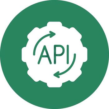 API Creative Icon Design vector