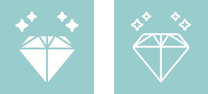 Diamond Vector Icon