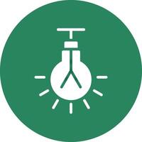 Lightbulb Creative Icon Design vector