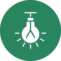 Lightbulb Creative Icon Design vector