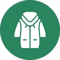 diseño de icono creativo de chaqueta vector