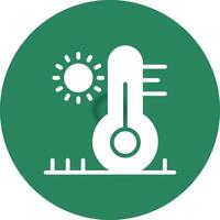 High Temperature Creative Icon Design vector