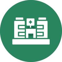 diseño de icono creativo de hospital vector