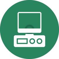 Computer Creative Icon Design vector