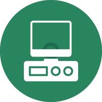 Computer Creative Icon Design vector