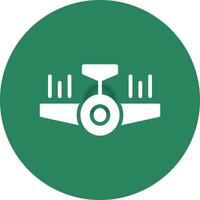 Airplane Creative Icon Design vector
