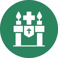Altar Creative Icon Design vector