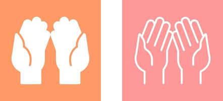 Praying Hands Vector Icon