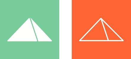 Pyramid Vector Icon