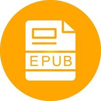 EPUB Creative Icon Design vector