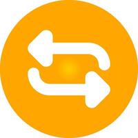 Arrows Repeat Creative Icon Design vector