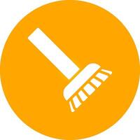 Broom Creative Icon Design vector