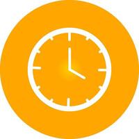 Clock Creative Icon Design vector