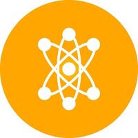 Atom Creative Icon Design vector
