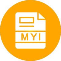 MYI Creative Icon Design vector