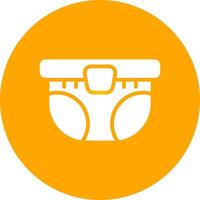 Diapers Creative Icon Design vector