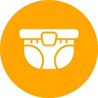 Diapers Creative Icon Design vector