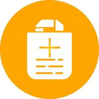 Medical Bag Creative Icon Design vector