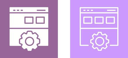 icono de vector de desarrollo web