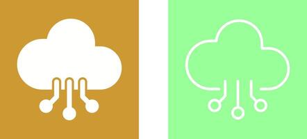 Cloud Computing Vector Icon